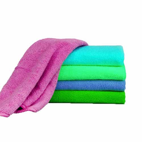 Lint-Free Microfiber Cloth for Car Interior Kitchen Bathroom Cleaning