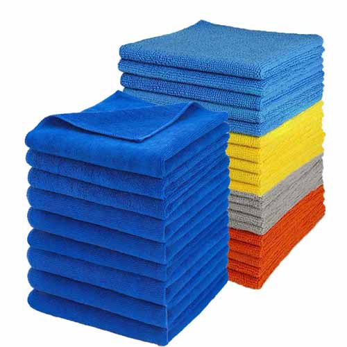 Soft Lint Free Kitchen Washing Towel Not Contaminated Oil Strong Water Absorbent Dish Rag Microfiber Cleaning Cloth