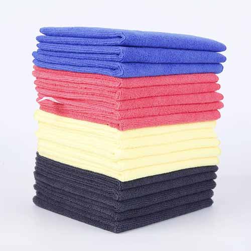 Microfiber Cleaning Cloth Lint Free Micro Fiber Cleaning Dish Towels for House Kitchen Car Glass Window Microfiber Towel