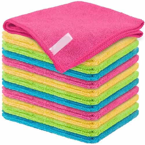 Soft Absorbent Kitchen Cleaning microfibre quick dry towe Lint Free Streak Free Wash Cloth for Household