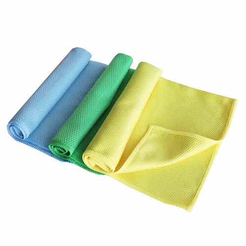 Lint-Free Fish Scale Cleaning Cloth Window Car Wash Cloth